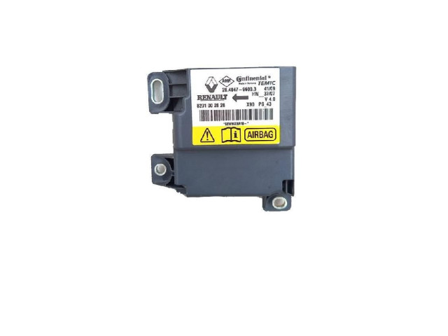 Блок подушек безопасности 8201163278, 8201002828   Dacia Sandero