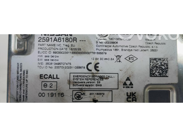 Блок управления 2591A6180R   Renault Clio V