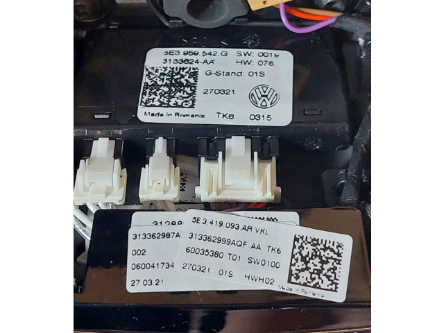 Руль Skoda Octavia Mk4 2019- года 5E3419093AR, 5E3959542G