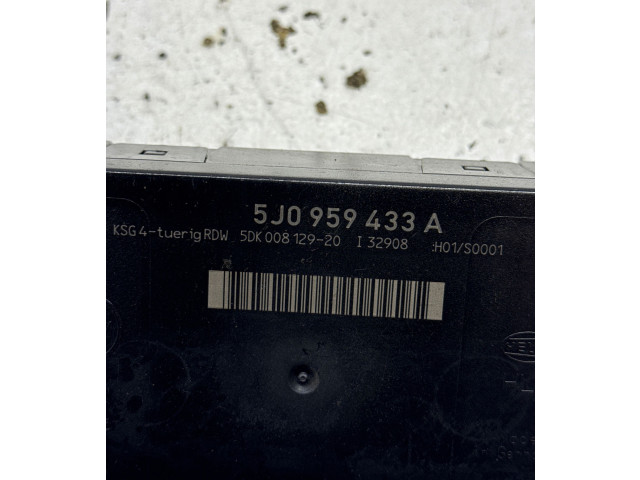 Блок комфорта 5J0959433A, 5DK00812920 Skoda Fabia Mk2 (5J)