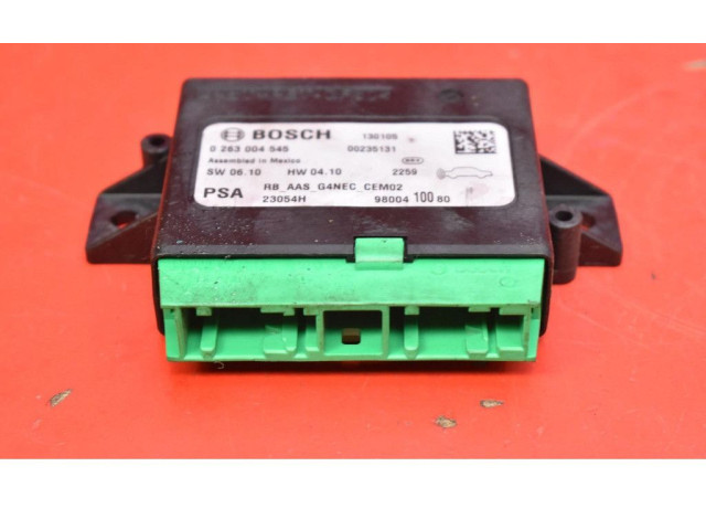 Блок управления двигателем Блок управления 9800410080, 9800410080 Citroen DS4