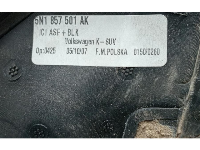 Zpětné zrcátko  Volkswagen Tiguan 2007  5N1857501AK, 0050058  