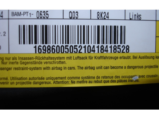Подушка безопасности в сиденье    Mercedes-Benz A W169