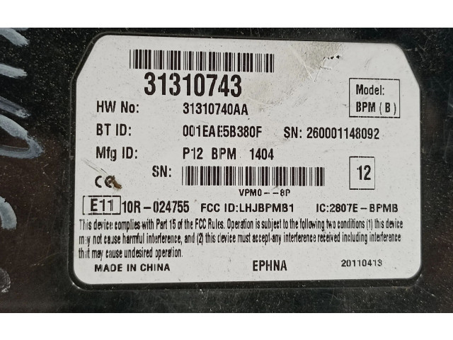 Блок управления 31310743 Volvo C30