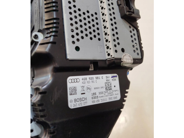Панель приборов 4G8920981E Audi A7 S7 4G