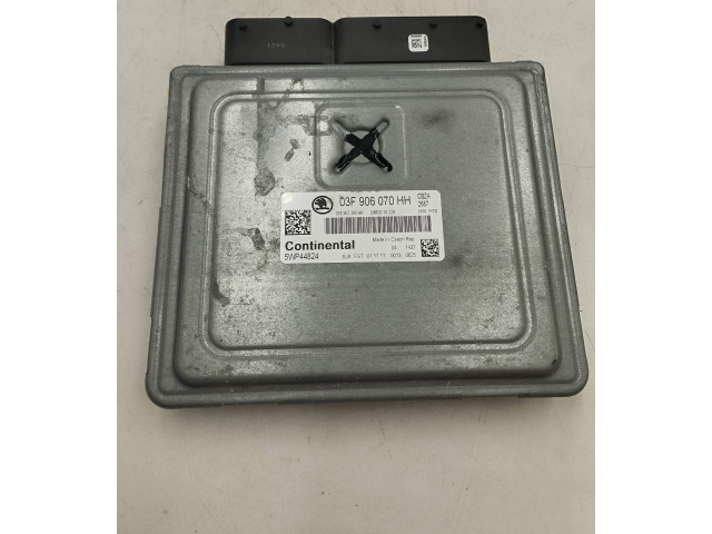 Блок управления двигателя 03F906070HH, 03F907309AK Skoda Fabia Mk2 (5J)