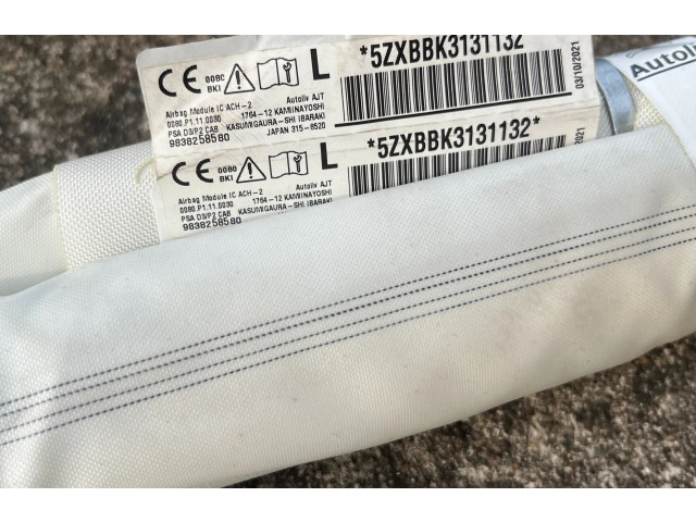 Боковая подушка безопасности 9838258580, 9838258580 Peugeot 2008 II