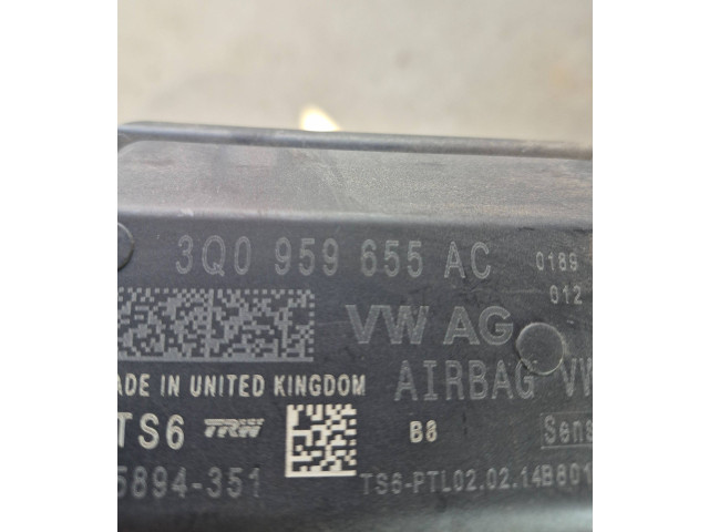 Блок подушек безопасности 3Q0959655AC Skoda Octavia Mk3 (5E)