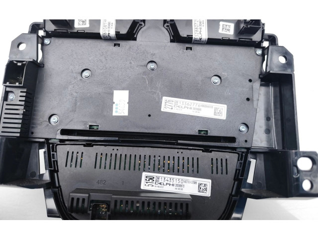 Блок управления климат-контролем 13435150, 13362776   Opel Meriva B