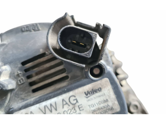 Турбина Генератор Skoda Fabia Mk2 (5J) 03F903023E, 2608430A для двигателя CBZB