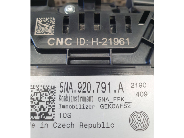 Přístrojová deska Volkswagen Tiguan 2017 5NA920791A
