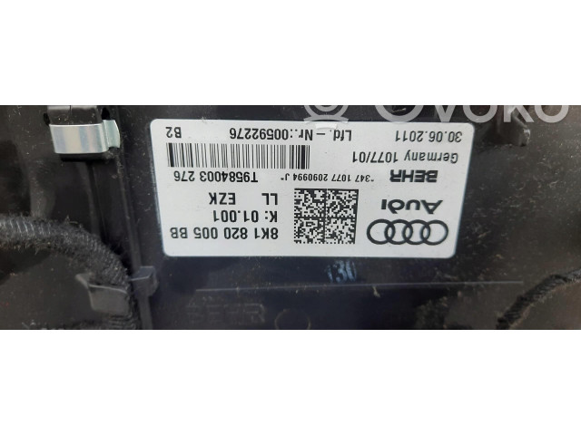 Вентилятор печки 8K1820005BB Audi Q5 SQ5