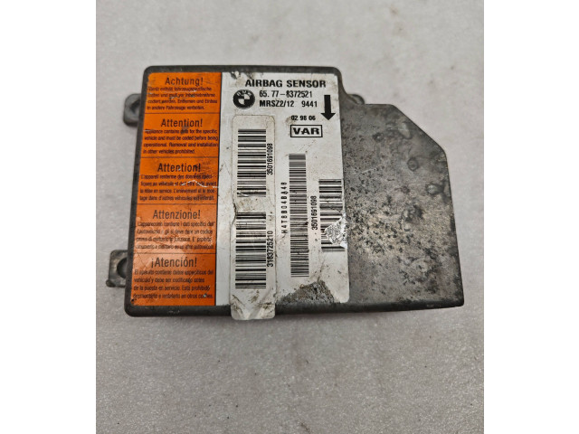 Блок управления надувных подушек 65778372521 BMW X3 E83