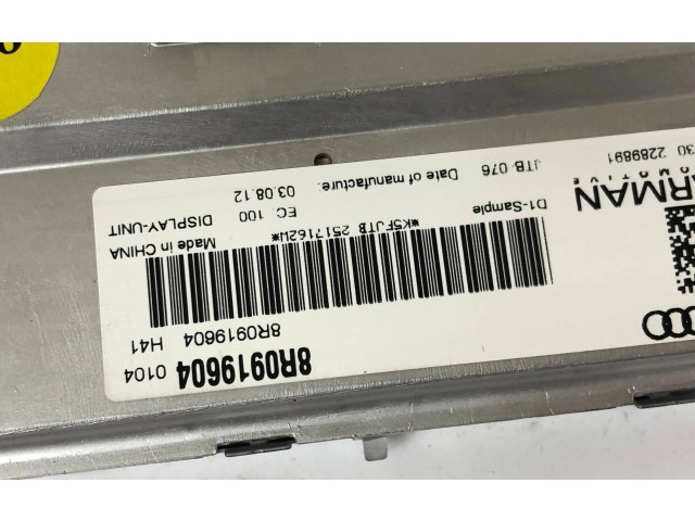 Дисплей 8R0919604, 2547162W Audi Q5 SQ5