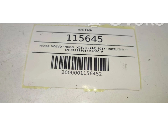 Блок комфорта 31438104   Volvo XC60   