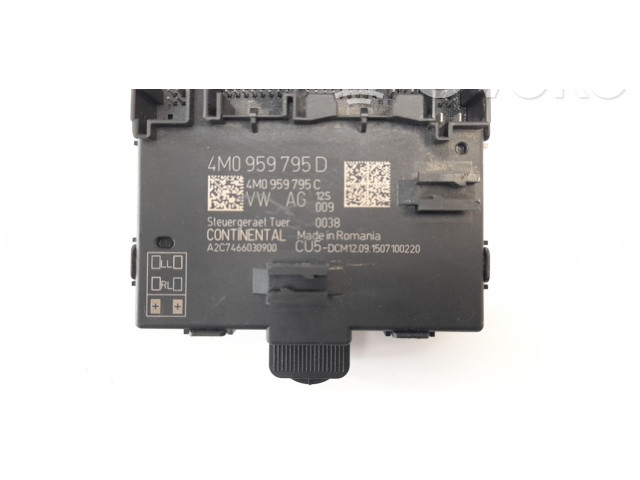 Блок комфорта 4M0959795D, 4M0959795C Audi A4 Allroad