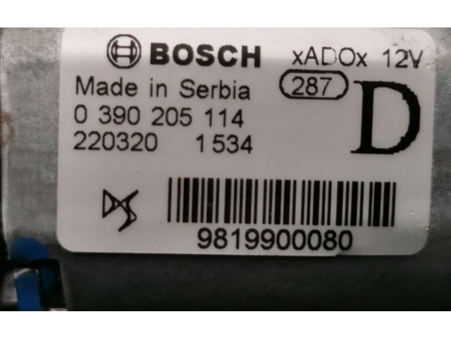 Моторчик заднего дворника 9819900080, 220320 Peugeot 2008 II