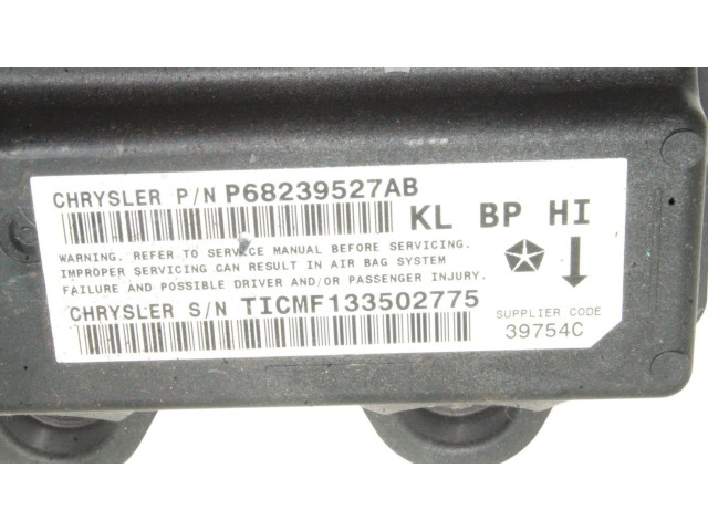 Блок подушек безопасности P68239527AB, 68239527AB Jeep Cherokee
