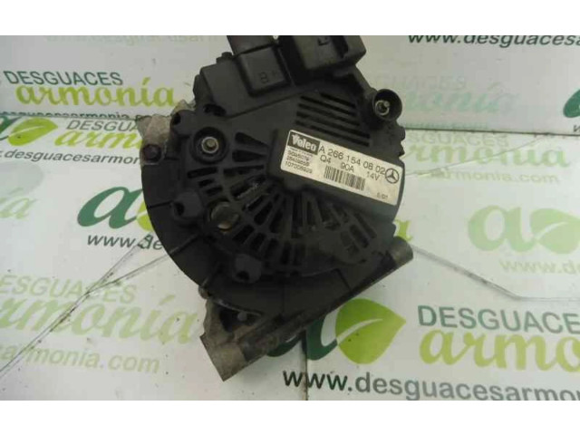 Генератор A2661540802, 2542955B   Mercedes-Benz A W169      