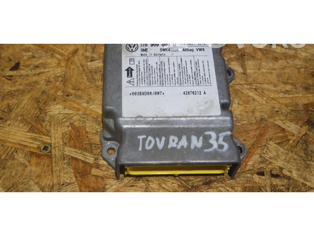 Airbagsteuergerät 1T0909605D   Volkswagen Touran 