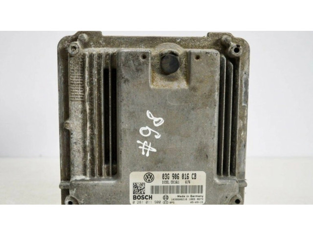 Блок управления двигателя 03G906016CB Volkswagen Golf V