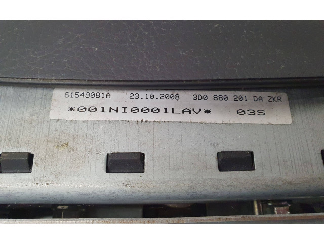 Подушка безопасности водителя 3D0880201DA, 61549081A   Volkswagen Phaeton