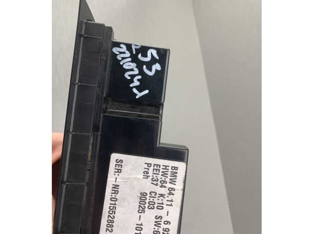 Блок управления климат-контролем 6926880, 64116926880   BMW X5 E53
