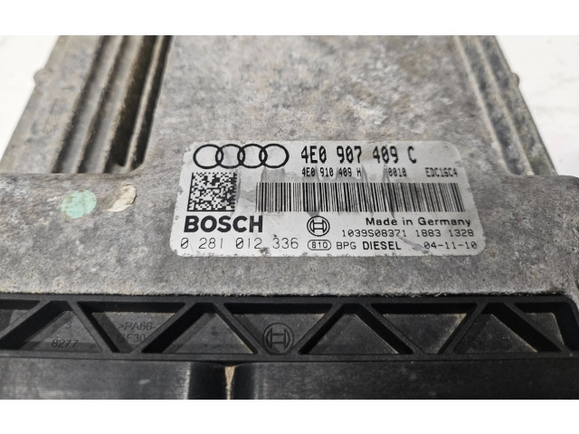 Řídící jednotka 4E0907409C Audi A8 S8 D3 4E 2004