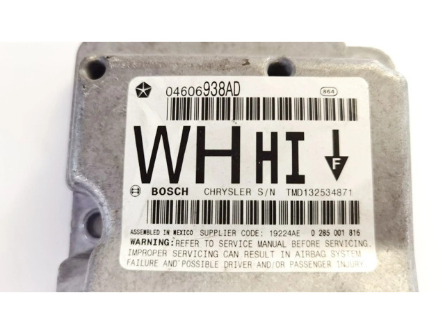 Блок подушек безопасности 04606938AD Jeep Grand Cherokee (WK)