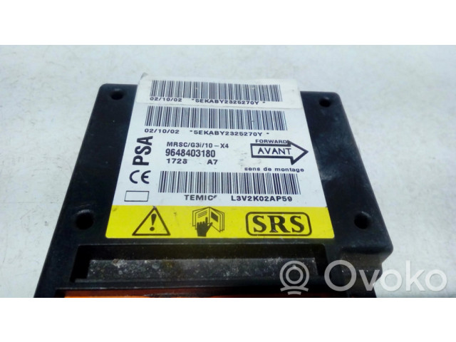 Блок подушек безопасности 9648403180   Citroen C5