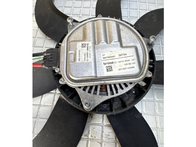 Вентилятор радиатора 68275634AC Ram 1500