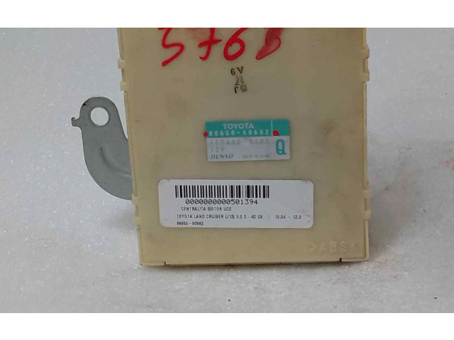 Řídící jednotka 8865060682, CENTRALITAMOTORUCE Toyota Land Cruiser (J120)