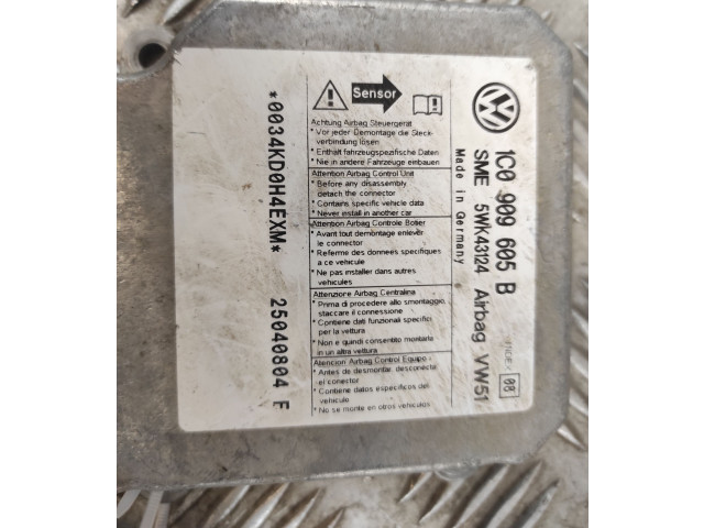 Блок подушек безопасности 1C0909605B, 1C0909605B   Volkswagen PASSAT B5.5