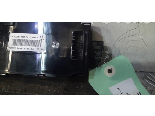 Блок управления климат-контролем 275109409R Renault Scenic III Grand scenic III