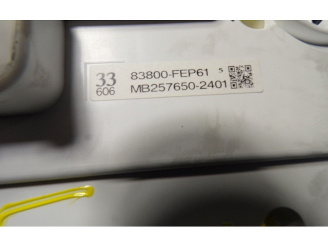 Přístrojová deska Toyota Corolla E160 E170 2022 83800FEN60, 83800FEP61