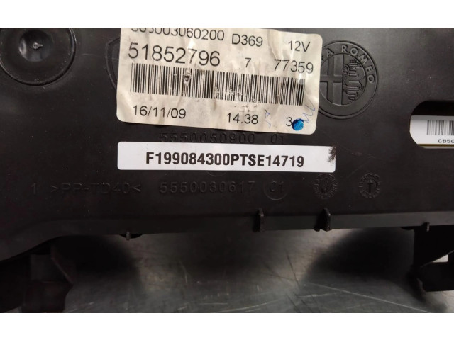 Přístrojová deska Fiat Punto (199) 51852796, CUADROINSTRUMENTOS