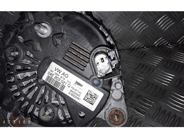 Генератор 04e903021q Skoda Yeti (5L)