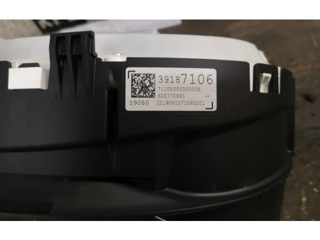 Přístrojová deska Opel Astra K 2019 39187106, 39187106