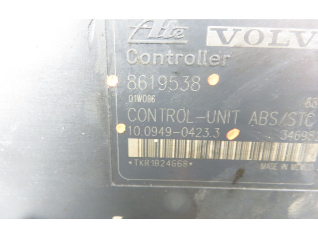 Блок АБС 10094904233, 8619538 Volvo S60 2001 - 2004 года