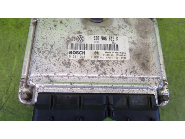 Блок управления двигателя 038906012K   Volkswagen Golf IV