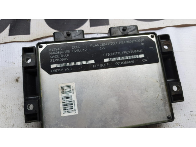 Řídící jednotka 9650360480, R04080035B Citroen Berlingo 2000