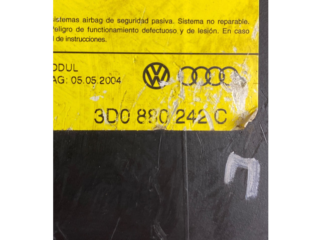 Подушка безопасности в сиденье 3D0880242C   Volkswagen Phaeton