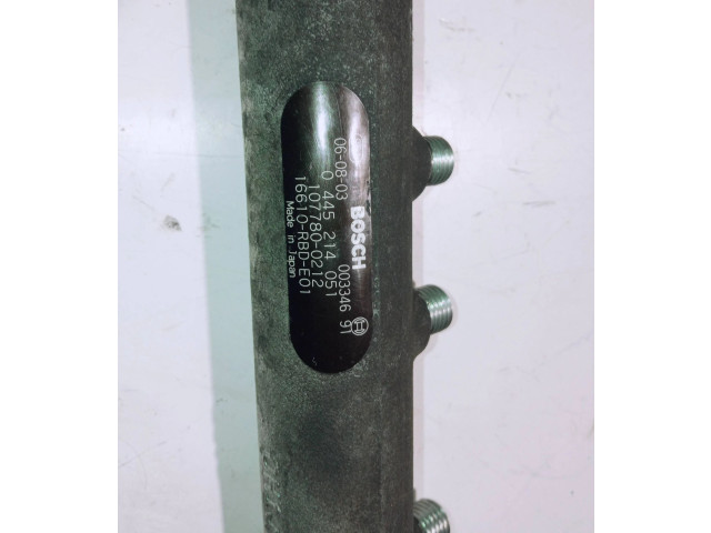 Топливная рампа 16610RBDE01, 0445214051 Honda FR-V