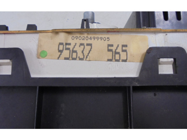 Přístrojová deska Citroen XM 1990 9563756580, 9563756580