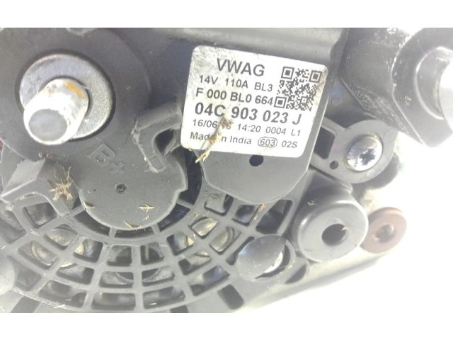 Генератор 04C903023J Skoda Fabia Mk3 (NJ)