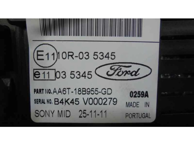 Дисплей 1940794, BA6T18B955FC Ford Fiesta