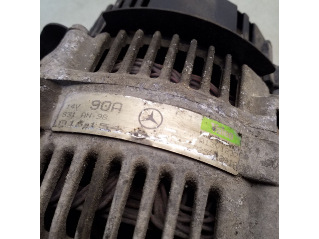 Генератор A13V1237, A0121544502 Mercedes-Benz A W168 1.6