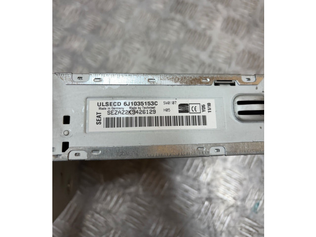 Pojistková skříňka 6J1035153C Seat Ibiza IV (6J,6P) 2010