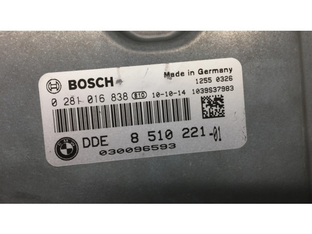 Řídící jednotka 8510221, 851022101 BMW 3 E92 E93 2010