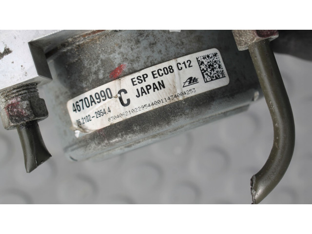 Блок АБС 4670A990 Mitsubishi Outlander 2013 - 2021 года